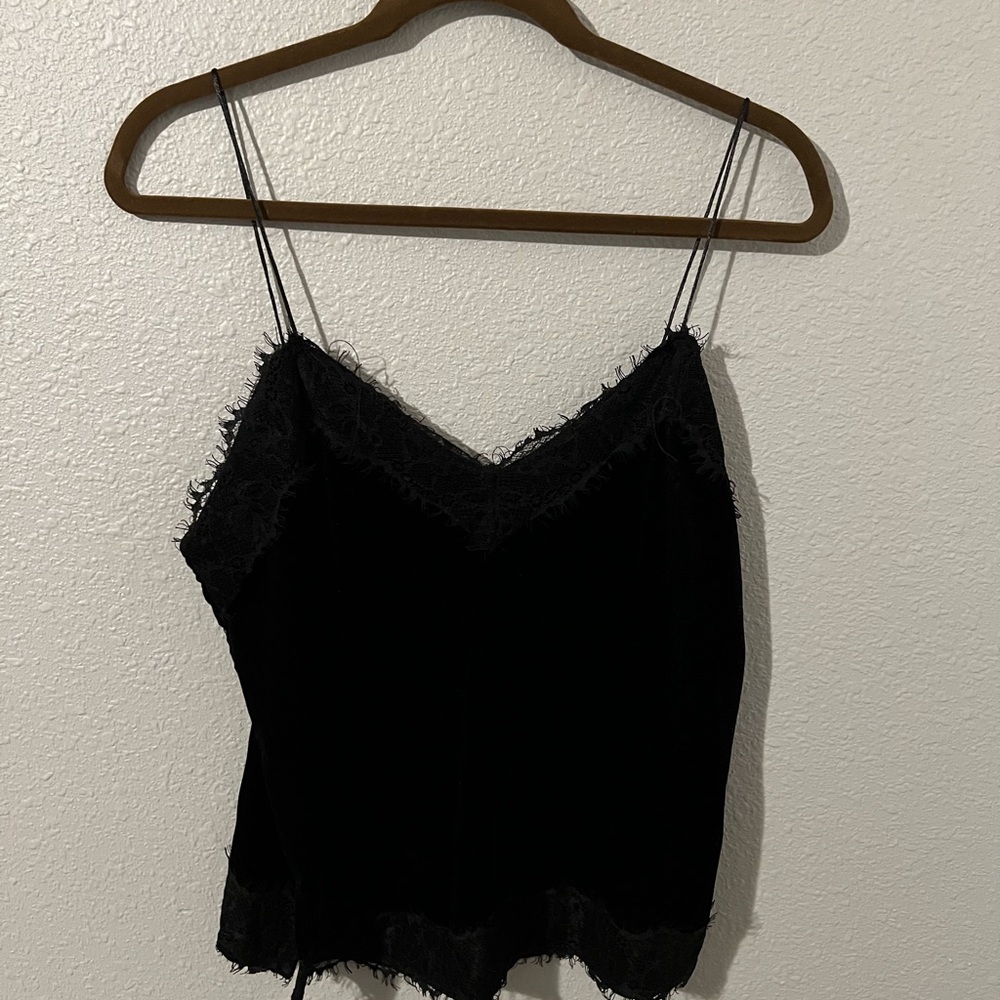 Black tank top